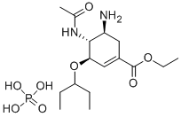 Oseltamivir phosphate CAS#: 204255-11-8