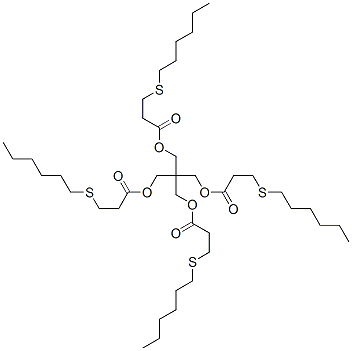 2,2-bis[[3-(hexylthio)-1-oxopropoxy]methyl]propane-1,3-diyl bis[3-(hexylthio)propionate] CAS#: 68092-48-8