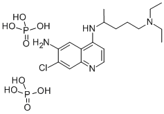 6-Amino-7-chloro-4-((4-(diethylamino)-1-methylbutyl)amino)quinoline di phosphate CAS#: 78703-86-3